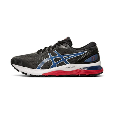 ASICS Gel Nimbus 21 'Black Electric Blue'