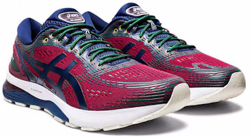 Lookbook ASICS Gel Nimbus 21 'Chili Flake Blue Expanse' Sepatu Lari 1021A270-600