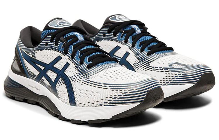 Lookbook 亞瑟士 Gel Nimbus 21 '白色深藍' 1011A169-100