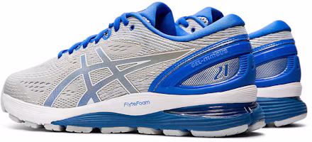 Shop ASICS Gel Nimbus 21 Lite Show 'Illusion Blue' Sepatu Lari Pria/Akıll 1011A207020
