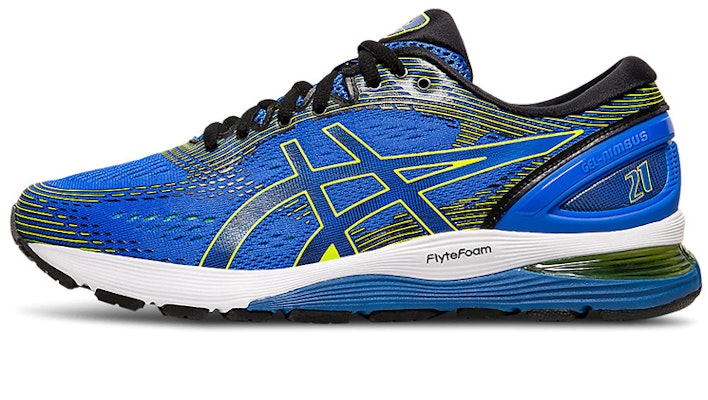アシックス ゲルニンバス21 黒/青 1011A169-400 Buy アシックス ゲルニンバス21 黒/青 1011A169-400