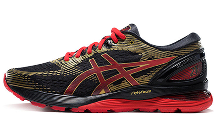 ASICS GEL-Nimbus 21 Low 'Black Red' 1011A257-001