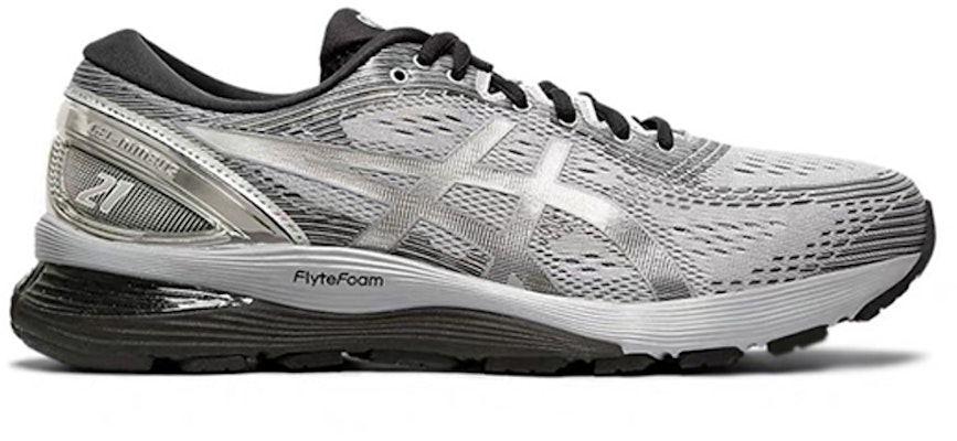 ASICS Gel Nimbus 21 Platinum 'Sheet Rock Silver' 1011A709-020 Order ASICS Gel Nimbus 21 Platinum 'Sheet Rock Silver' 1011A709-020