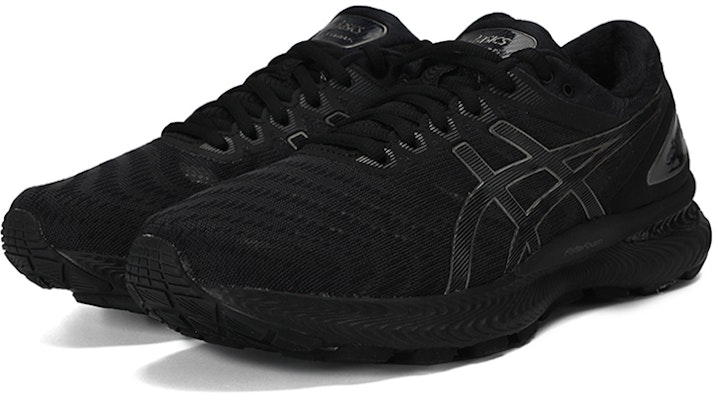 亚瑟士 Gel Nimbus 22 '黑色'运动鞋 1011A680-002 Lookbook 亚瑟士 Gel Nimbus 22 '黑色'运动鞋 1011A680-002