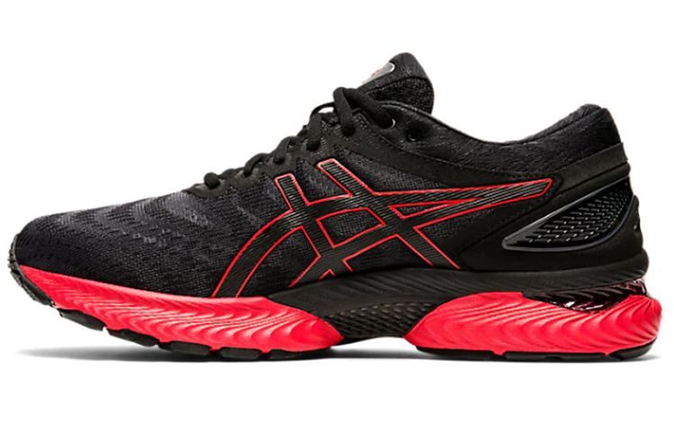 Buy 아식스 젤 님버스 22 "블랙 클래식 레드" 1011A680-003