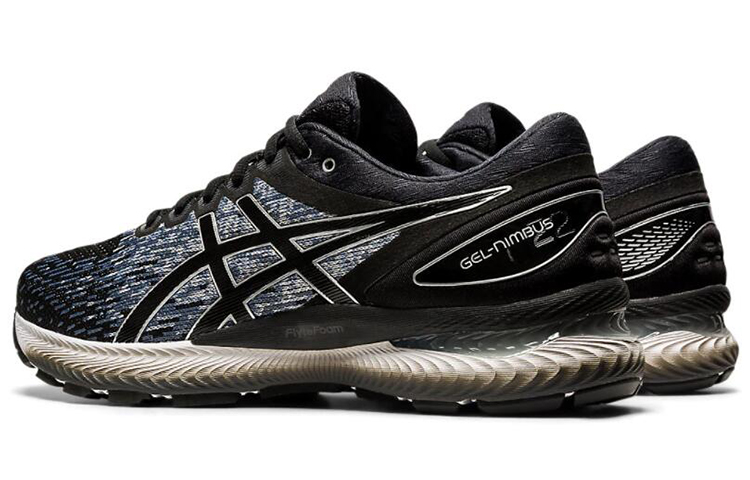 Shop 亞瑟士 (ASICS) Gel Nimbus 22 '編織黑' 1021A423-001
