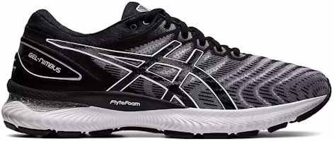 Order 亚瑟士Gel Nimbus 22 ‘白黑’跑鞋 1011A680-100