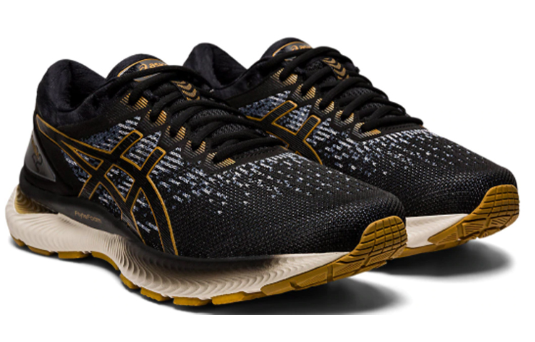 Lookbook ASICS Gel Nimbus 22 Knit 'Hitam' 1011A794-001