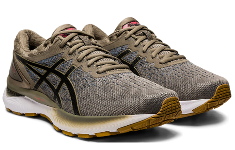 Lookbook ASICS Gel Nimbus 22 Knit 'Mink' Sepatu Running 1011A794-021