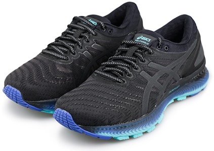 ASICS Gel Nimbus 22 Lite-Show '黑蓝色' 运动鞋 1011B090-001 Lookbook ASICS Gel Nimbus 22 Lite-Show '黑蓝色' 运动鞋 1011B090-001