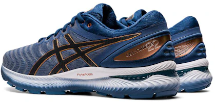 Shop ASICS Gel Nimbus 22 Lebar 'Kelabu Grafit' 1011A685-023