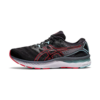 ASICS Gel Nimbus 23 2E Wide 'Black Electric Red'