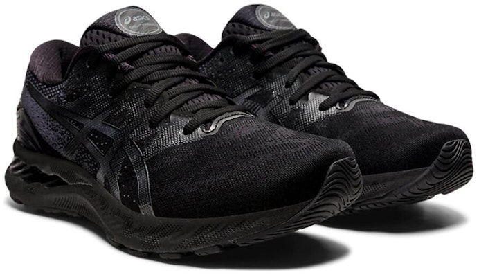 ASICS Gel Nimbus 23 4E Lebar 'Triple Hitam' 1011B005-002 Lookbook ASICS Gel Nimbus 23 4E Lebar 'Triple Hitam' 1011B005-002