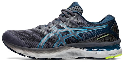 ASICS Gel-Nimbus 23 (2E) Grey/Blue 1011B006-020 ASICS Gel-Nimbus 23 (2E) Grey/Blue 1011B006-020