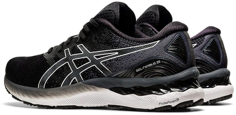 ASICS Gel Nimbus 23 'Black White' 1011B004-001 Shop ASICS Gel Nimbus 23 'Black White' 1011B004-001