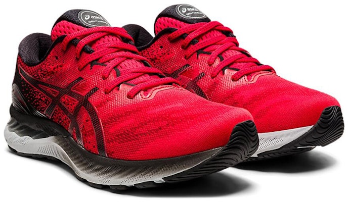 ASICS 亚瑟士 Gel Nimbus 23 '经典红黑' 1011B004-600 Lookbook ASICS 亚瑟士 Gel Nimbus 23 '经典红黑' 1011B004-600