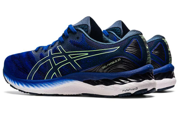 Shop ASICS Gel Nimbus 23 'Monaco Blue' Sepatu Lari 1011B004-404