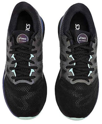 ASICS Gel-Nimbus 23 Night Run Series Sneakers Black/Blue 1011B414-001 Lookbook ASICS Gel-Nimbus 23 Night Run Series Sneakers Black/Blue 1011B414-001