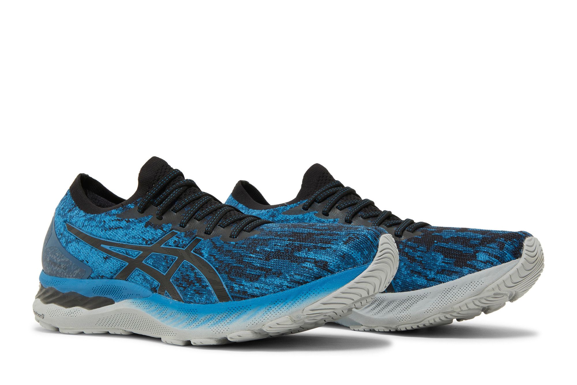 Cheap ASICS Gel Nimbus 23 Knit 'Reborn Blue' Biru 1011B008-400