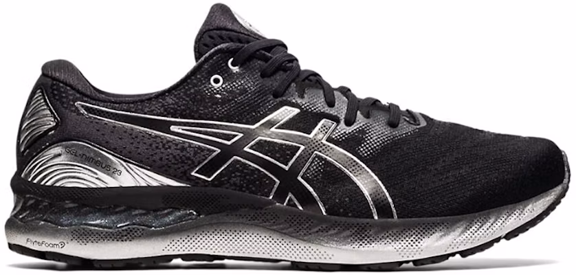 ASICS Gel Nimbus 23 Platinum 'Black Pure Silver' 1011B156-001 Order ASICS Gel Nimbus 23 Platinum 'Black Pure Silver' 1011B156-001