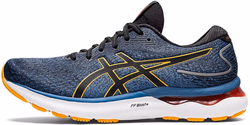 ASICS Gel Nimbus 24 2E Wide 'Biru Azure Amber' 1011B361-403 Buy ASICS Gel Nimbus 24 2E Wide 'Biru Azure Amber' 1011B361-403