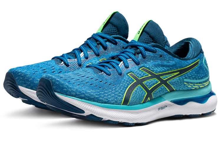 Lookbook ASICS Gel Nimbus 24 Largeur 2E ''Lake Drive Hazard Green'' 1011B361-400