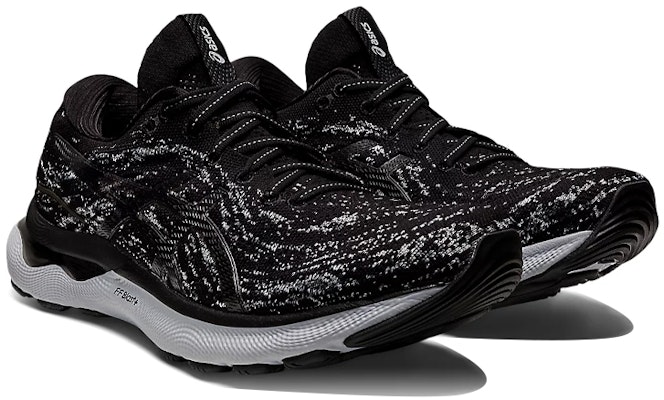 Asics GEL-Nimbus 24 MK 舒適 耐損 低筒 跑步鞋 男款 黑白 Lookbook Asics GEL-Nimbus 24 MK 舒適 耐損 低筒 跑步鞋 男款 黑白