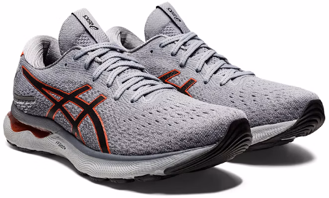 ASICS Gel Nimbus 24 '岩石灰樱桃番茄' 1011B359-021 Lookbook ASICS Gel Nimbus 24 '岩石灰樱桃番茄' 1011B359-021