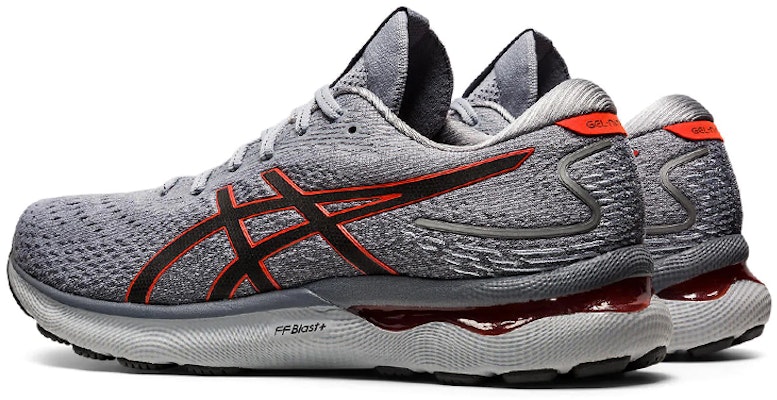 ASICS Gel Nimbus 24 '岩石灰樱桃番茄' 1011B359-021 Shop ASICS Gel Nimbus 24 '岩石灰樱桃番茄' 1011B359-021