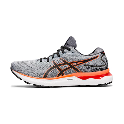 ASICS Gel Nimbus 24 'Sheet Rock Shocking Orange'