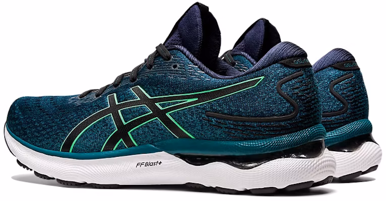 ASICS Gel Nimbus 24 'Velvet Pine New Leaf' Lelaki Kasut 1011B359-301 Shop ASICS Gel Nimbus 24 'Velvet Pine New Leaf' Lelaki Kasut 1011B359-301