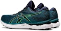 Shop ASICS Gel Nimbus 24 'Velvet Pine New Leaf' Lelaki Kasut 1011B359-301