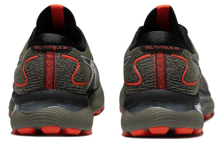 Shop ASICS Gel Nimbus 24 TR 'Nature Bathing - Olive' Lelaki Kasut跑步 1011B571-300