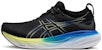 ASICS Gel Nimbus 25 4E Wide 'Hitam Berseri Kuning' 1011B618-004