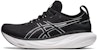 ASICS Gel Nimbus 25 4E Lebar 'Hitam Perak Murni' 1011B618-001