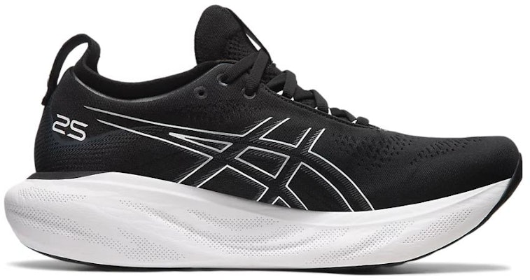 ASICS Gel Nimbus 25 4E Lebar 'Hitam Perak Murni' 1011B618-001 Order ASICS Gel Nimbus 25 4E Lebar 'Hitam Perak Murni' 1011B618-001
