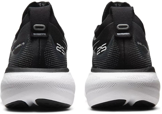 ASICS Gel Nimbus 25 4E Wide 'Black Pure Silver' 1011B618-001 Details for ASICS Gel Nimbus 25 4E Wide 'Black Pure Silver' 1011B618-001