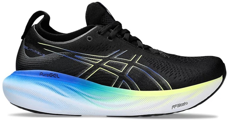 ASICS Gel Nimbus 25 'Black Glow Blue' 1011B547-004 Buy ASICS Gel Nimbus 25 'Black Glow Blue' 1011B547-004