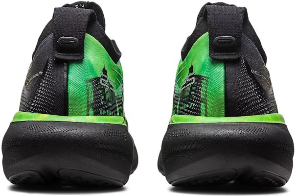 Asics GEL-Nimbus 25 耐磨透氣防滑 低筒 跑步鞋 黑綠 Details for Asics GEL-Nimbus 25 耐磨透氣防滑 低筒 跑步鞋 黑綠