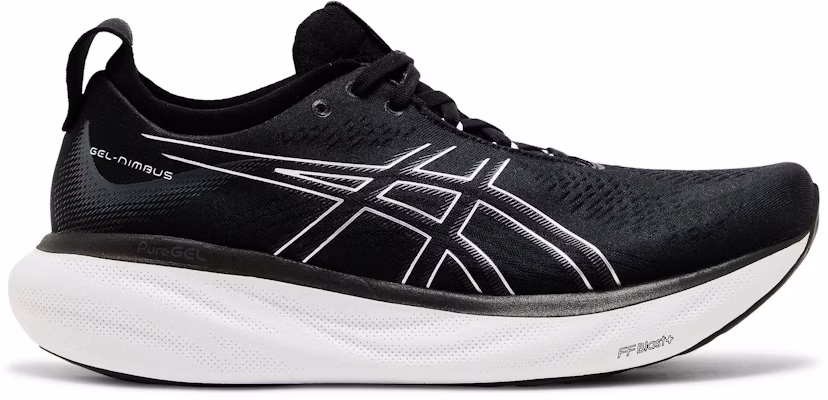 ASICS Gel Nimbus 25 'Black Pure Silver' 1011B547-001 Buy ASICS Gel Nimbus 25 'Black Pure Silver' 1011B547-001