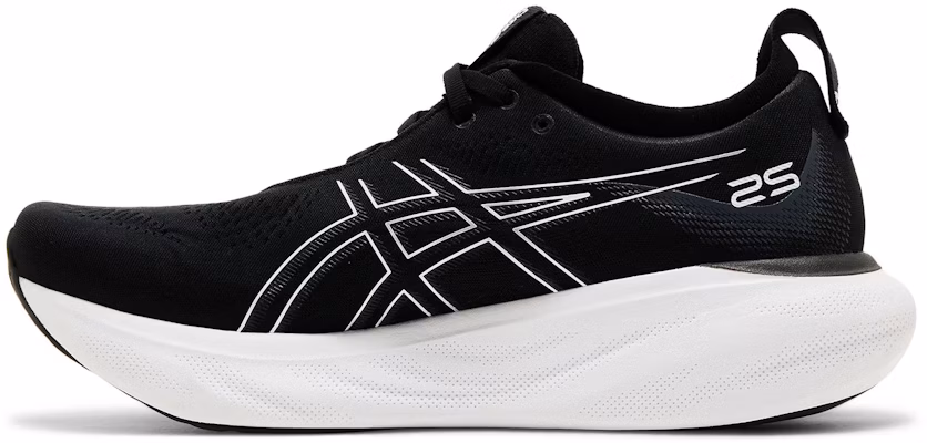 ASICS Gel Nimbus 25 'Black Pure Silver' 1011B547-001 Lookbook ASICS Gel Nimbus 25 'Black Pure Silver' 1011B547-001