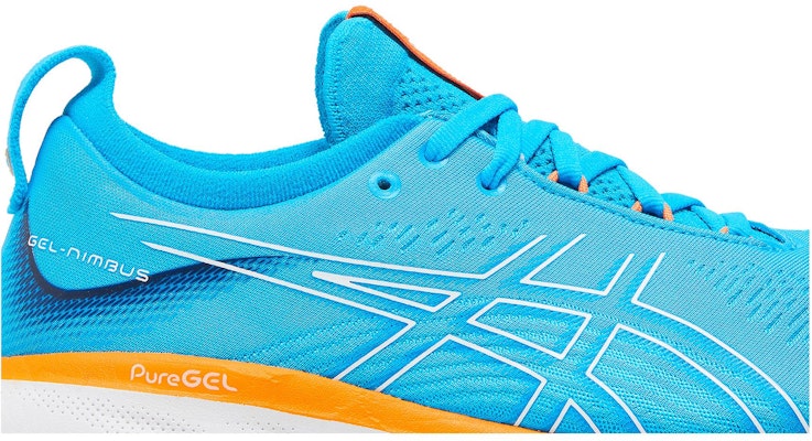 ASICS Gel Nimbus 25 'Island Blue Sun Peach' 1011B547-400 Order ASICS Gel Nimbus 25 'Island Blue Sun Peach' 1011B547-400
