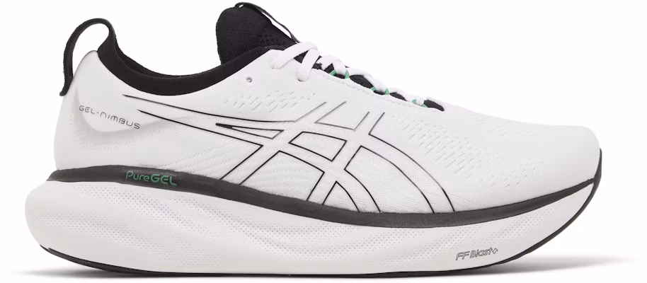 ASICS Gel Nimbus 25 'White Black Green' 1011B547-103 Buy ASICS Gel Nimbus 25 'White Black Green' 1011B547-103