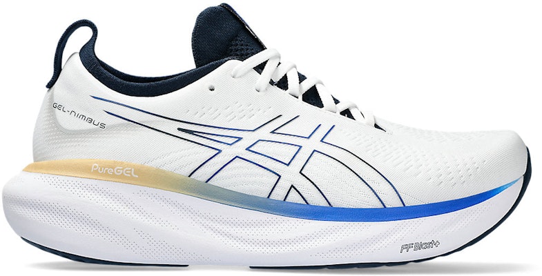 ASICS Gel Nimbus 25 'White Illusion Blue' 1011B547-104 Shop ASICS Gel Nimbus 25 'White Illusion Blue' 1011B547-104