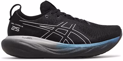 ASICS Gel Nimbus 25 Platinum 'Black Pure Silver' 1011B616-001 ASICS Gel Nimbus 25 Platinum 'Black Pure Silver' 1011B616-001