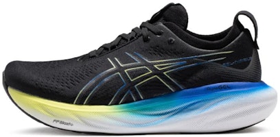 ASICS Gel Nimbus 25 Wide 'Black Glow Yellow' 1011B625-004 ASICS Gel Nimbus 25 Wide 'Black Glow Yellow' 1011B625-004