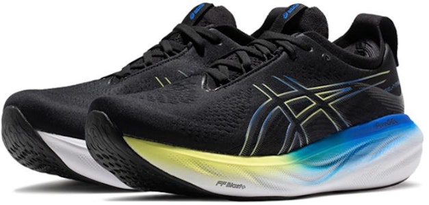 ASICS Gel Nimbus 25 Ancho 'Negro Amarillo Fluorescente' 1011B625-004 Order ASICS Gel Nimbus 25 Ancho 'Negro Amarillo Fluorescente' 1011B625-004