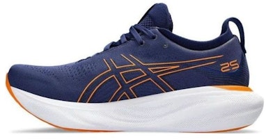 ASICS Gel Nimbus 25 Wide 'Deep Ocean Bright Orange' 1011B625-403 ASICS Gel Nimbus 25 Wide 'Deep Ocean Bright Orange' 1011B625-403