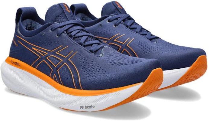 ASICS Gel Nimbus 25 Wide 'Deep Ocean Bright Orange' 1011B625-403 Lookbook ASICS Gel Nimbus 25 Wide 'Deep Ocean Bright Orange' 1011B625-403