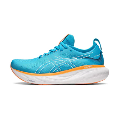 ASICS Gel Nimbus 25 Wide 'Island Blue Sun Peach'